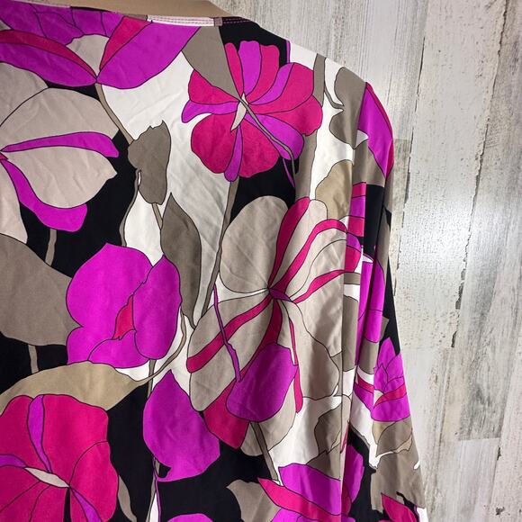 Trina Turk Cover-Up S | Wing Sleeves | Resort Wear | Boho Chic | MSRP $118 - Picture 5 of 6